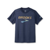 Brooks Brooks Distance t-shirt de course à pied à manches courtes 3.0 homme
