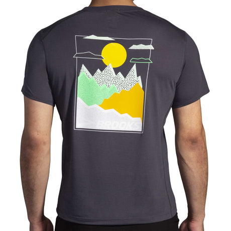 Brooks Brooks Distance t-shirt de course à pied à manches courtes 3.0 homme