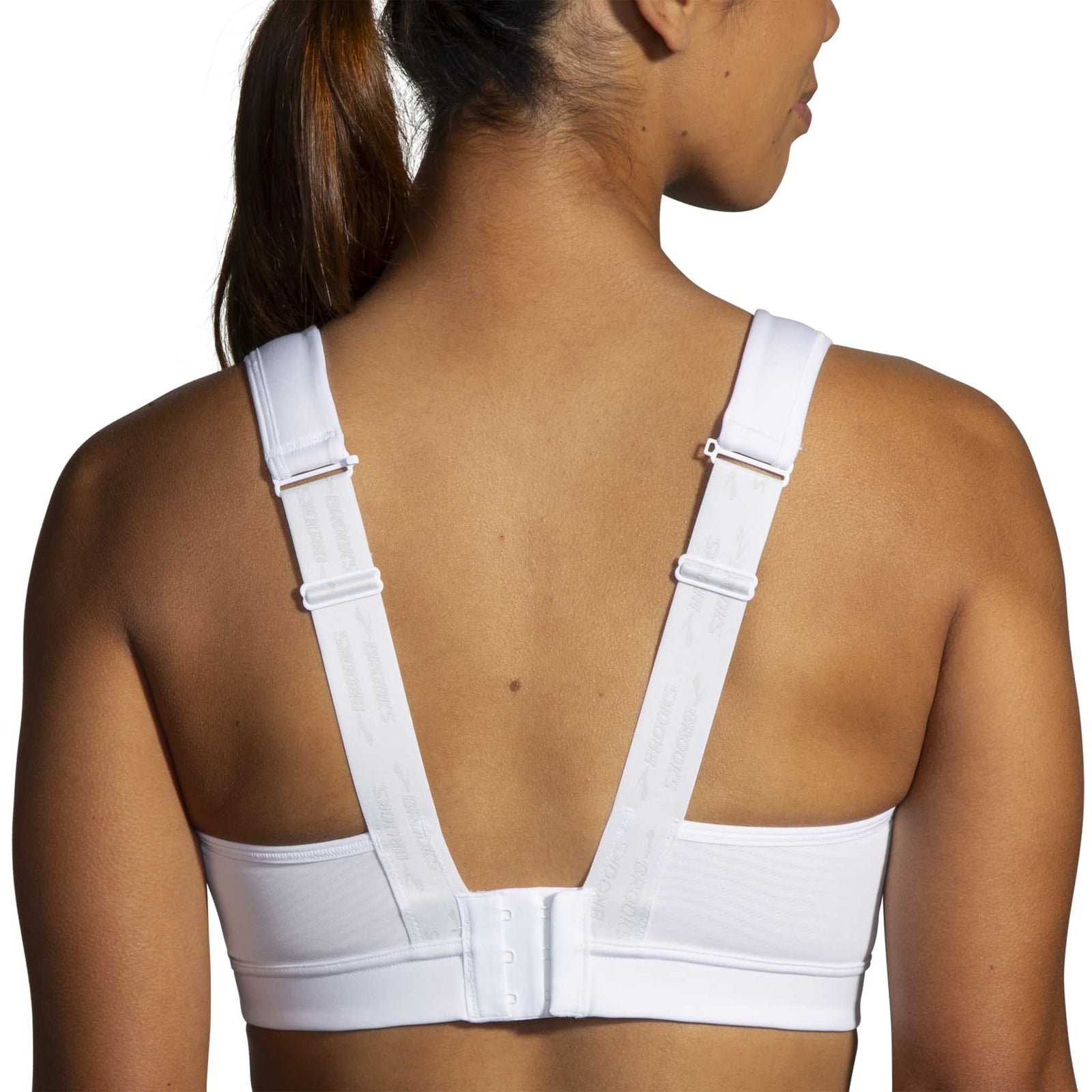 Brooks Drive Convertible 2.0 soutien-gorge de course à pied - Blanc