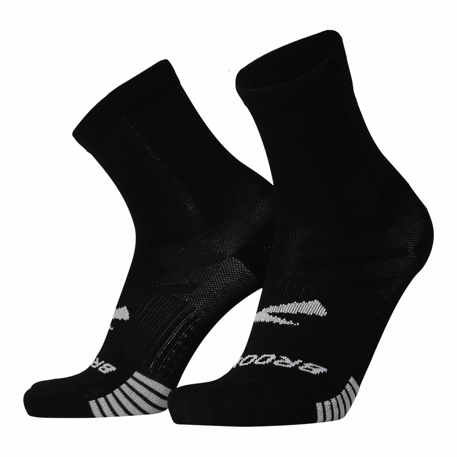 Brooks Brooks Ghost Crew 2-pack chaussettes de course à pied unisexes