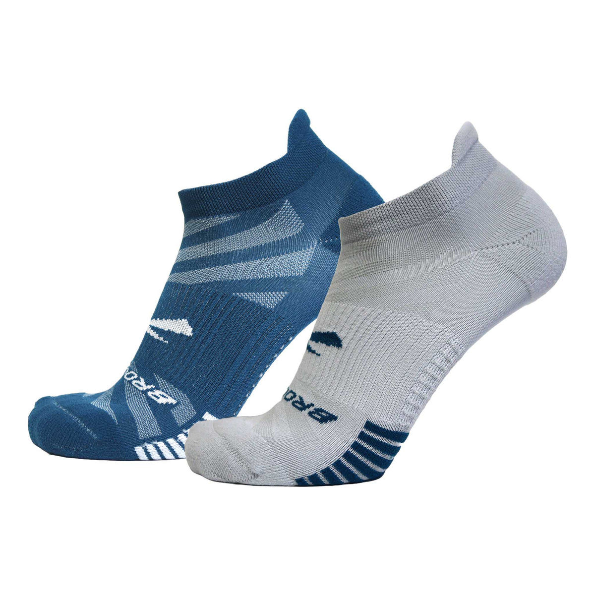 Brooks Brooks Ghost Lite No Show 2-Pack chaussettes de course à pied unisexes