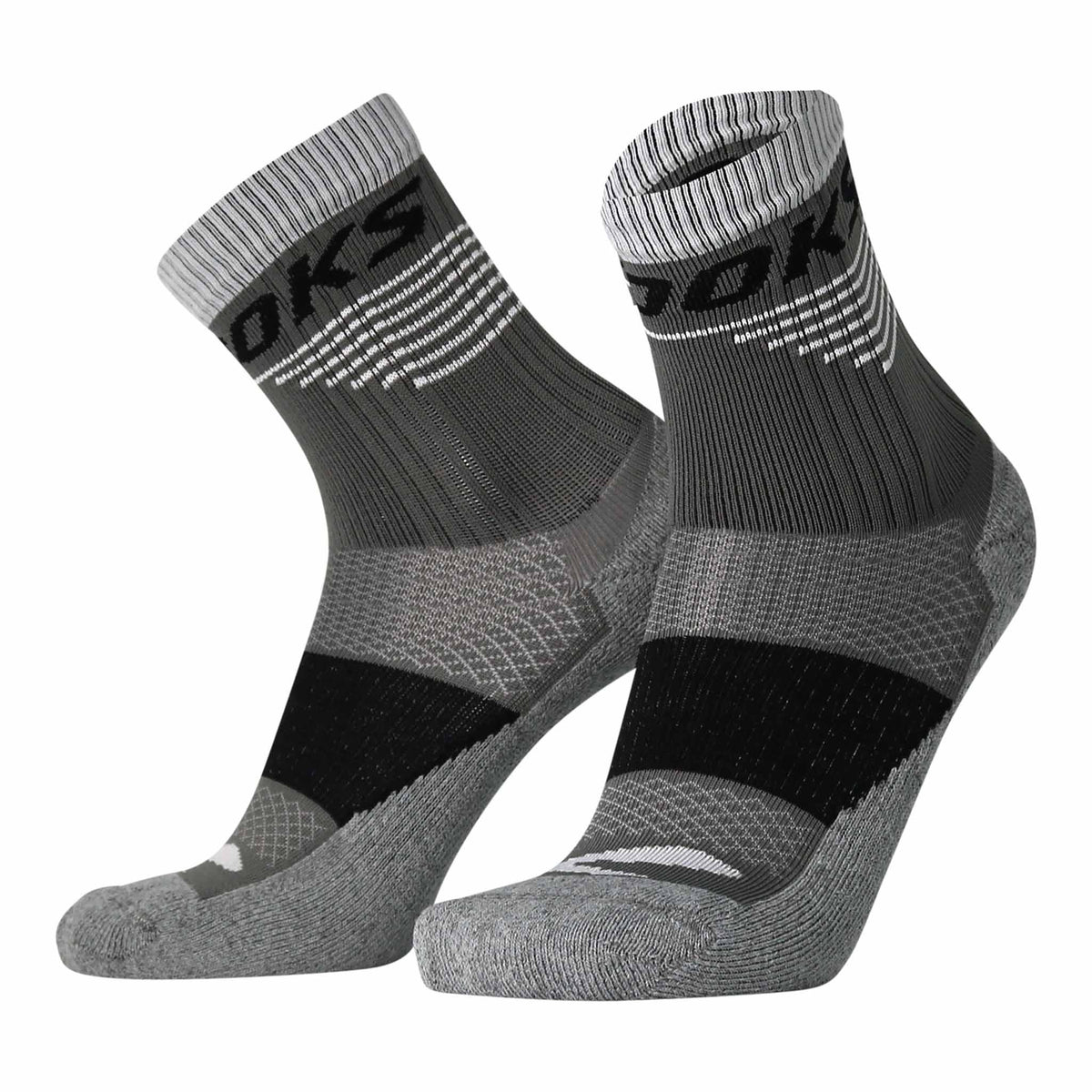 Starting Point Socks Brooks High Point Crew Unisex Running Socks – Boréal Running
