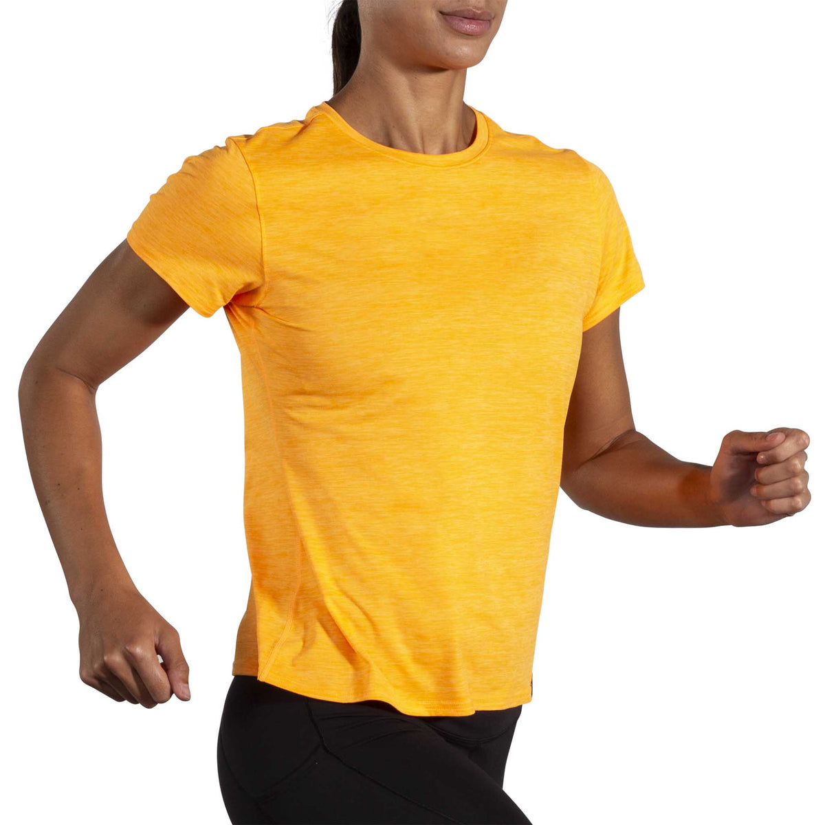 Brooks Brooks Luxe T-shirt de course à pied à manches courtes pour femme