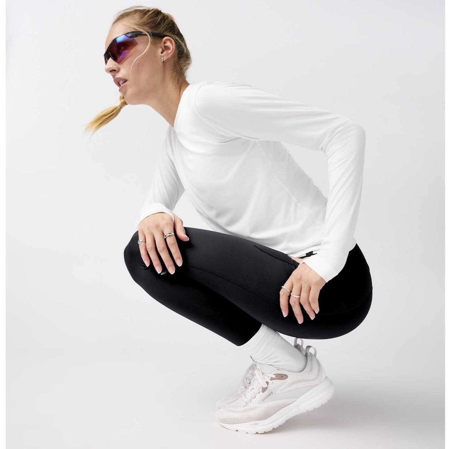 Brooks Brooks Luxe chandail de course à manches longues pour femme