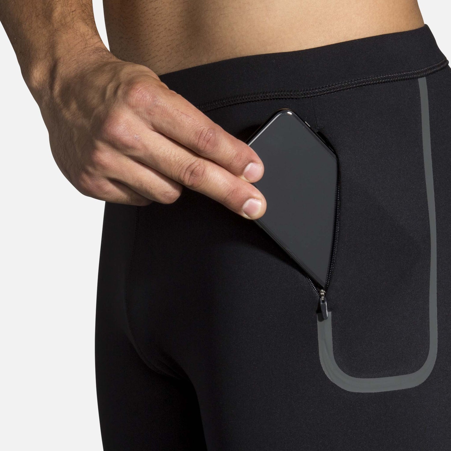 Brooks Brooks Momentum Thermal leggings de course à pied pour homme