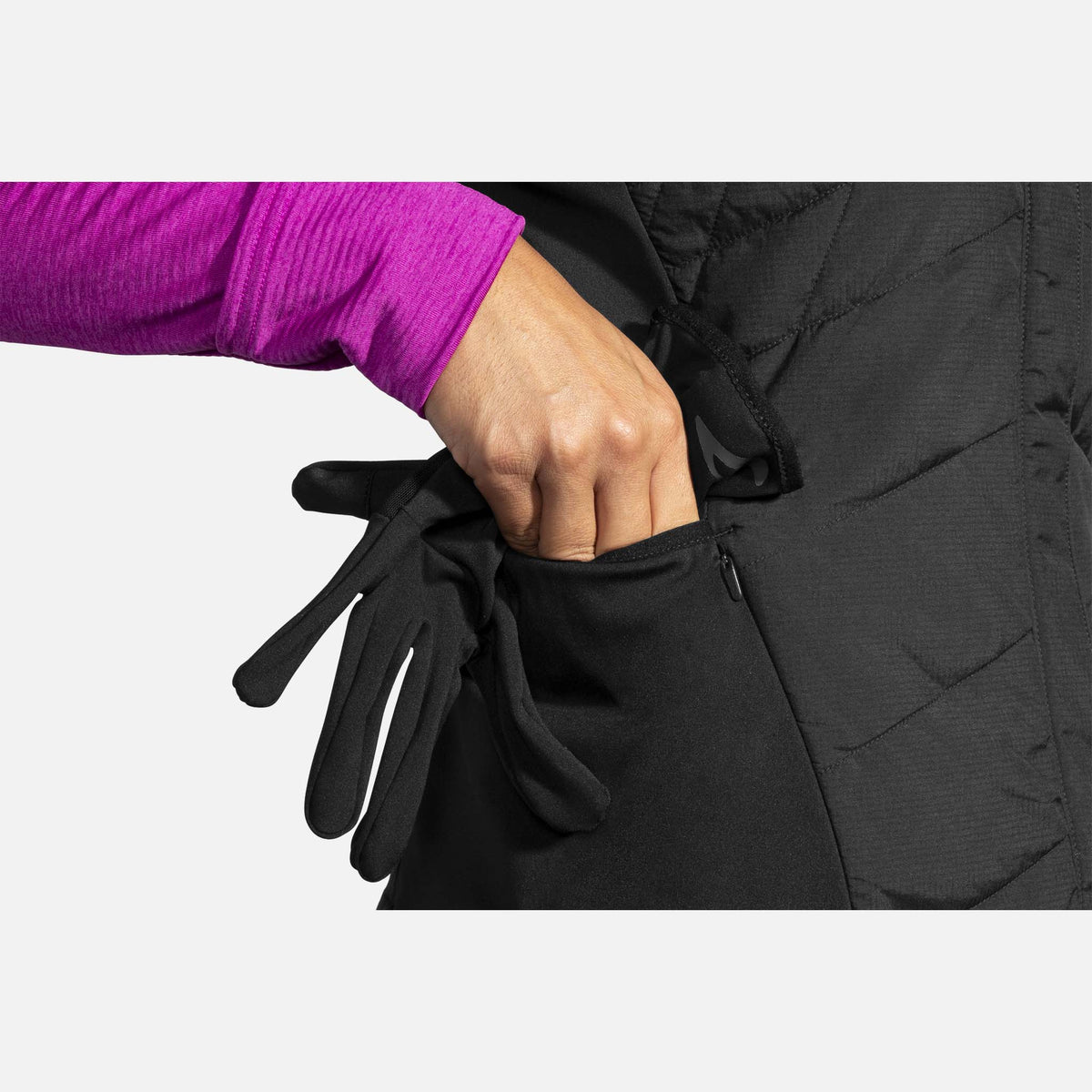 Brooks Brooks Shield Hybrid Veste sans manches de course à pied femme