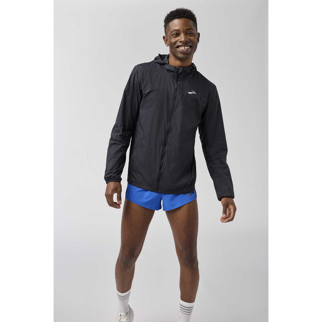 Brooks Canopy Packable Jacket coupe-vent de course à pied pour homme - Noir