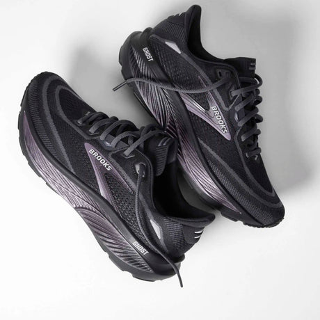 Brooks Ghost 18 chaussures de course femme - Ebony / Folkstone / Metallic