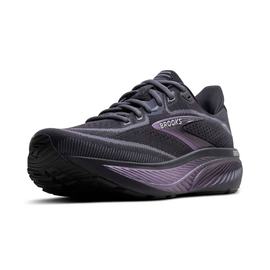 Brooks Ghost 18 chaussures de course femme - Ebony / Folkstone / Metallic