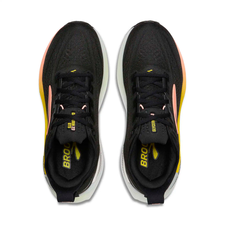 Brooks Glycerin GTS 23 chaussures de course femme - Black / Peach / Nightlife