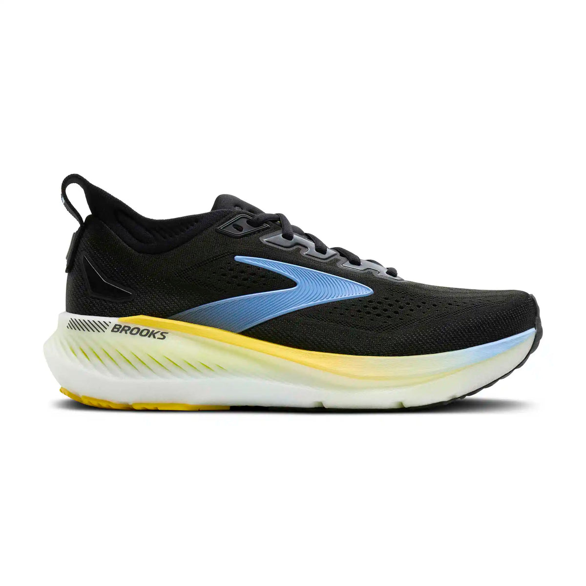 Brooks Glycerin GTS 23 chaussures de course homme - Black / Cyber Yellow / Nightlife