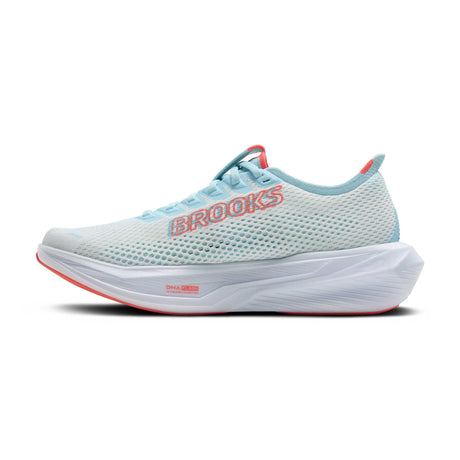 Brooks Hyperion 3 chaussures de course à pied femme - White / Pink Clay / Atomizer