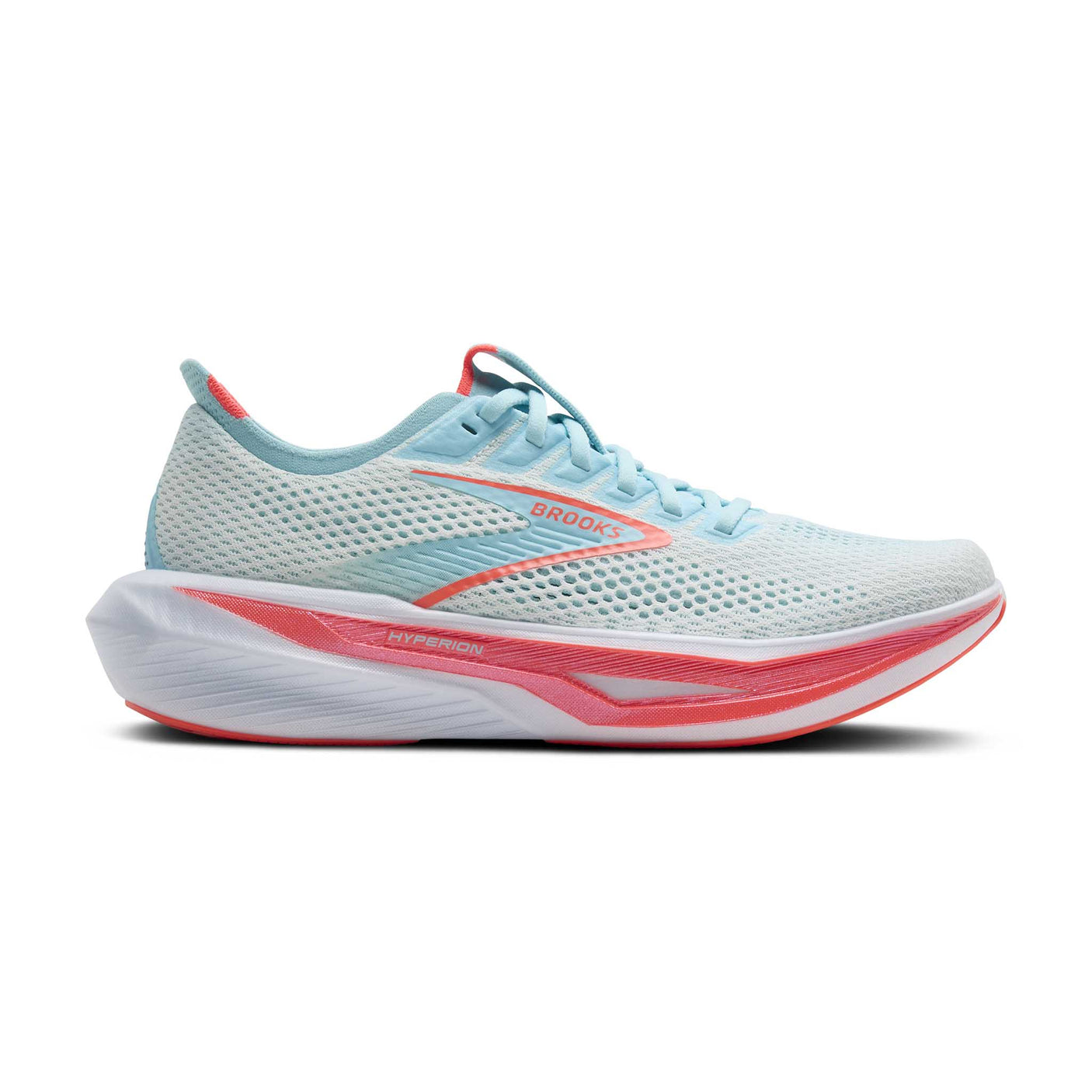 Brooks Hyperion 3 chaussures de course à pied femme - White / Pink Clay / Atomizer