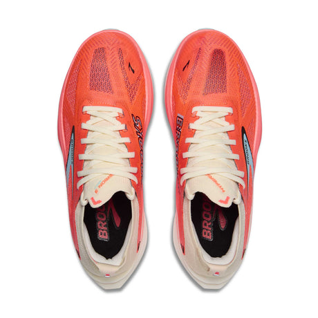 Brooks Hyperion Max 3 chaussures de course à pied femme - Coconut / Fiery Coral / Atomizer