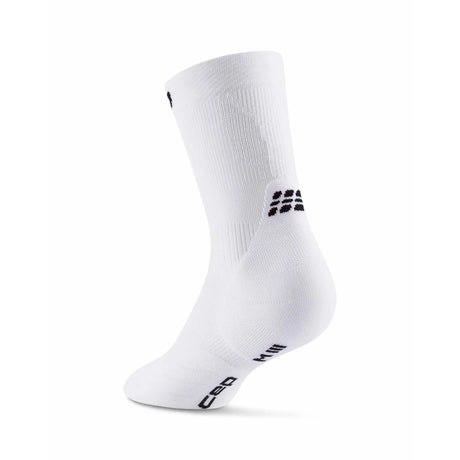 CEP Core Run Mid Cut Socks for Women - White