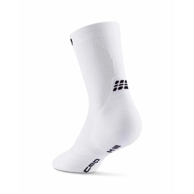 CEP Core Run Mid Cut Socks for Women - White