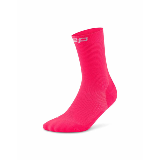 CEP Core Run Mid Cut Socks for Women - Pink