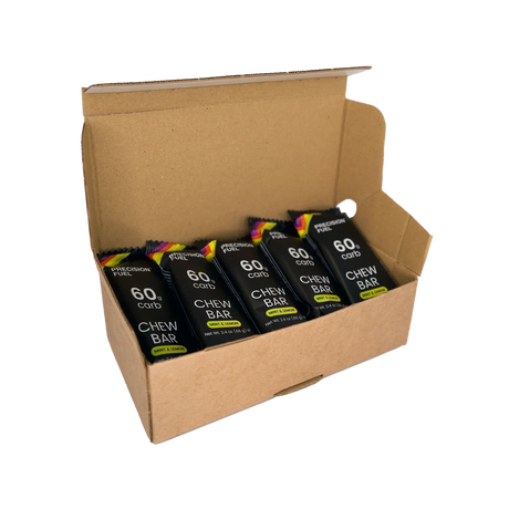 Precision Fuel & Hydration PF 60 Chew Bar barre énergétique à mâcher Menthe et citron - Boîte de 10