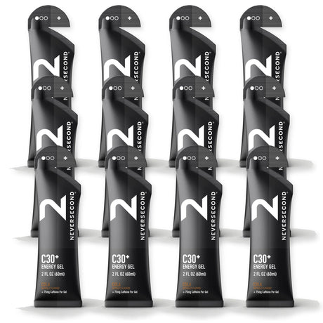 Neversecond C30+ caffeinated energy gel Cola - box of 12