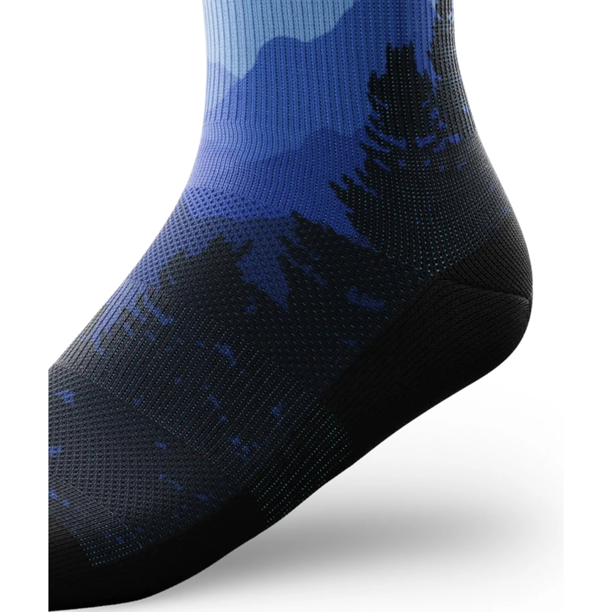 Outway Dreamline Summit Crew unisex running sock - Blue - side view