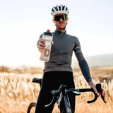 HydraPak Polar Surge 20 Oz Water Bottle - Ascent Silver