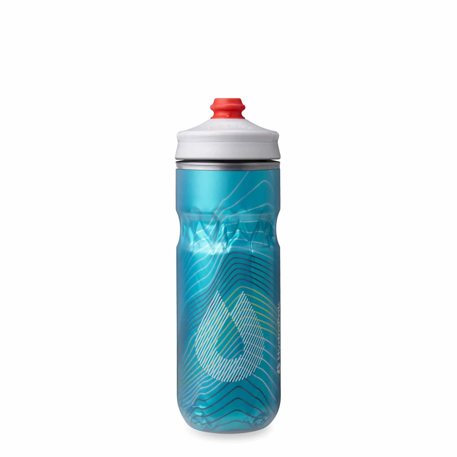 HydraPak Polar Surge 20 Oz Water Bottle - Ascent Blue