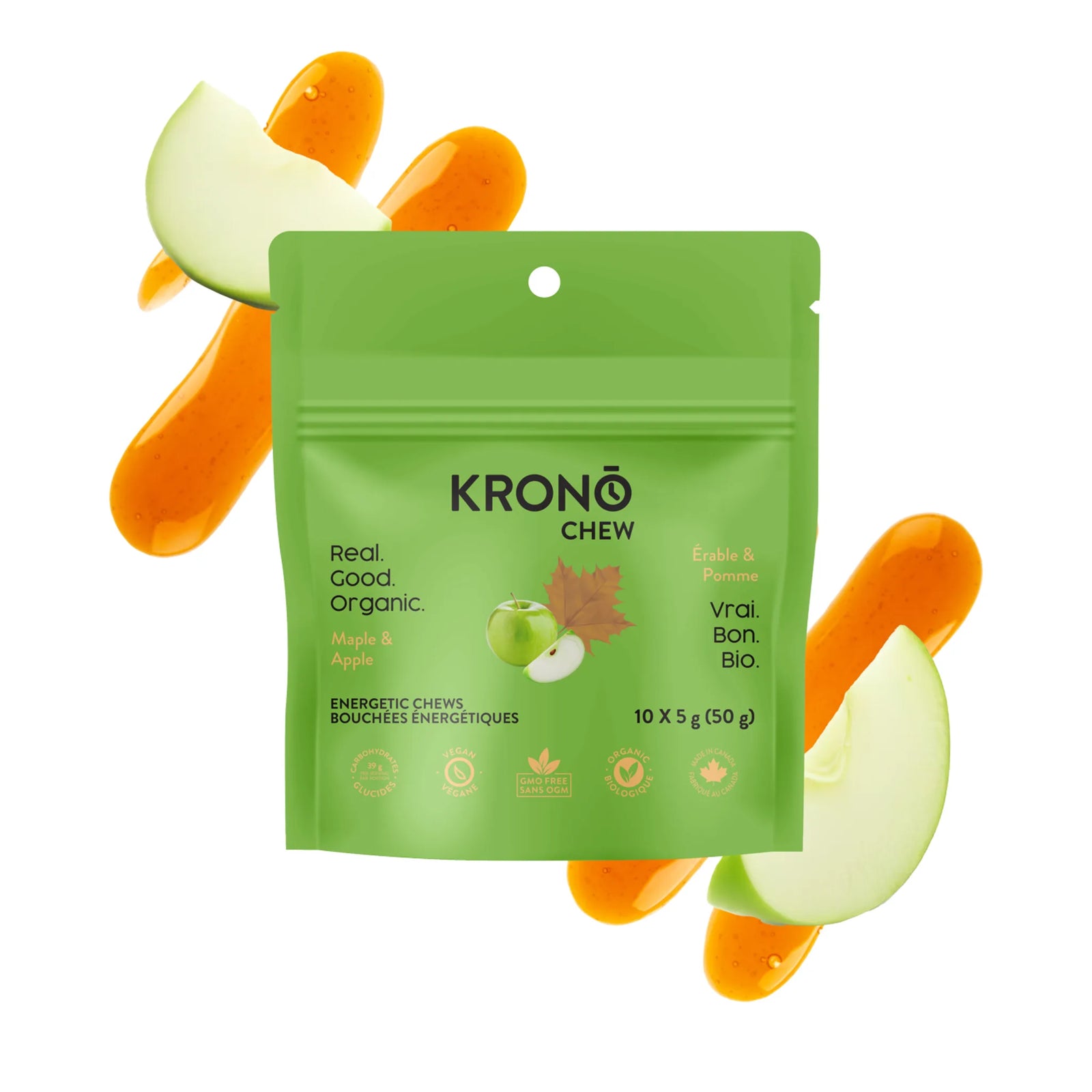 Krono Nutrition Energy Chews Maple & Apple