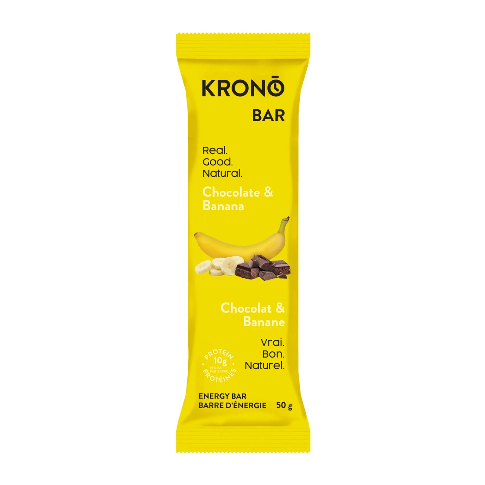 Krono Nutrition Chocolate & Banana Protein Bar Single bar