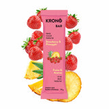 Krono Strawberry and Pineapple Energy Bar - Box of 12