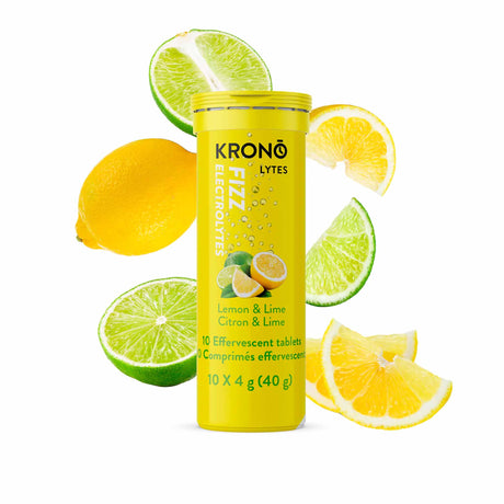 Krono Nutrition Krono Nutrition Electrolytes Tablettes Effervescentes Citron-Lime