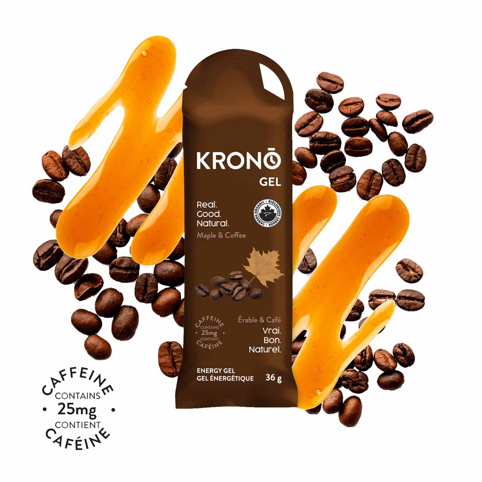 Krono Nutrition Krono Nutrition gel énergétique érable et café
