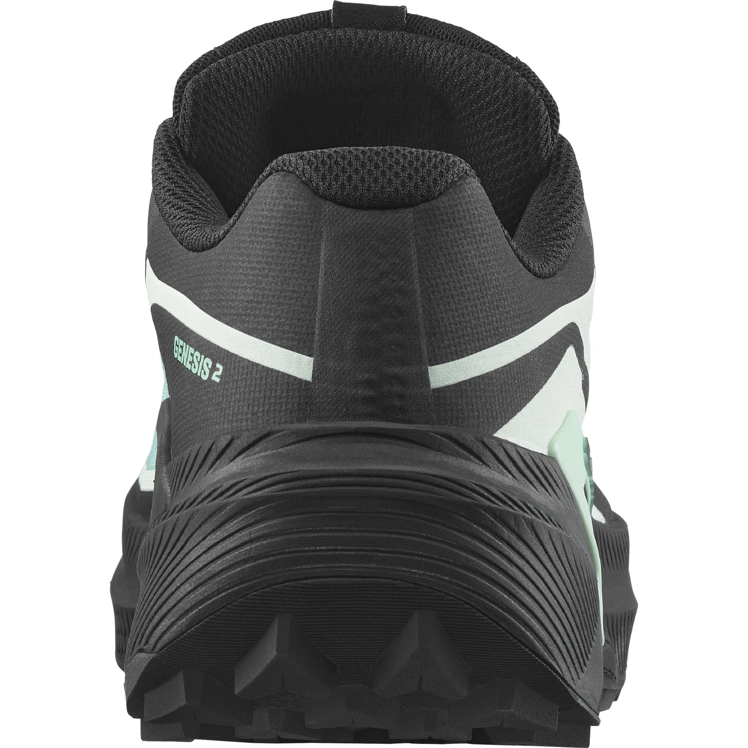 Salomon Genesis 2 GTX women's trail running shoes - Lichen / Black / Clearly Aqua