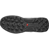 Salomon Genesis 2 GTX Spike chaussures de course en sentier unisexe - Black / Black / White, profil intérieur