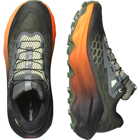 Salomon Ultra Glide 4 chaussures de course à pied trail homme – Urban Chic / Black / Lime Cream (vue produit 6)