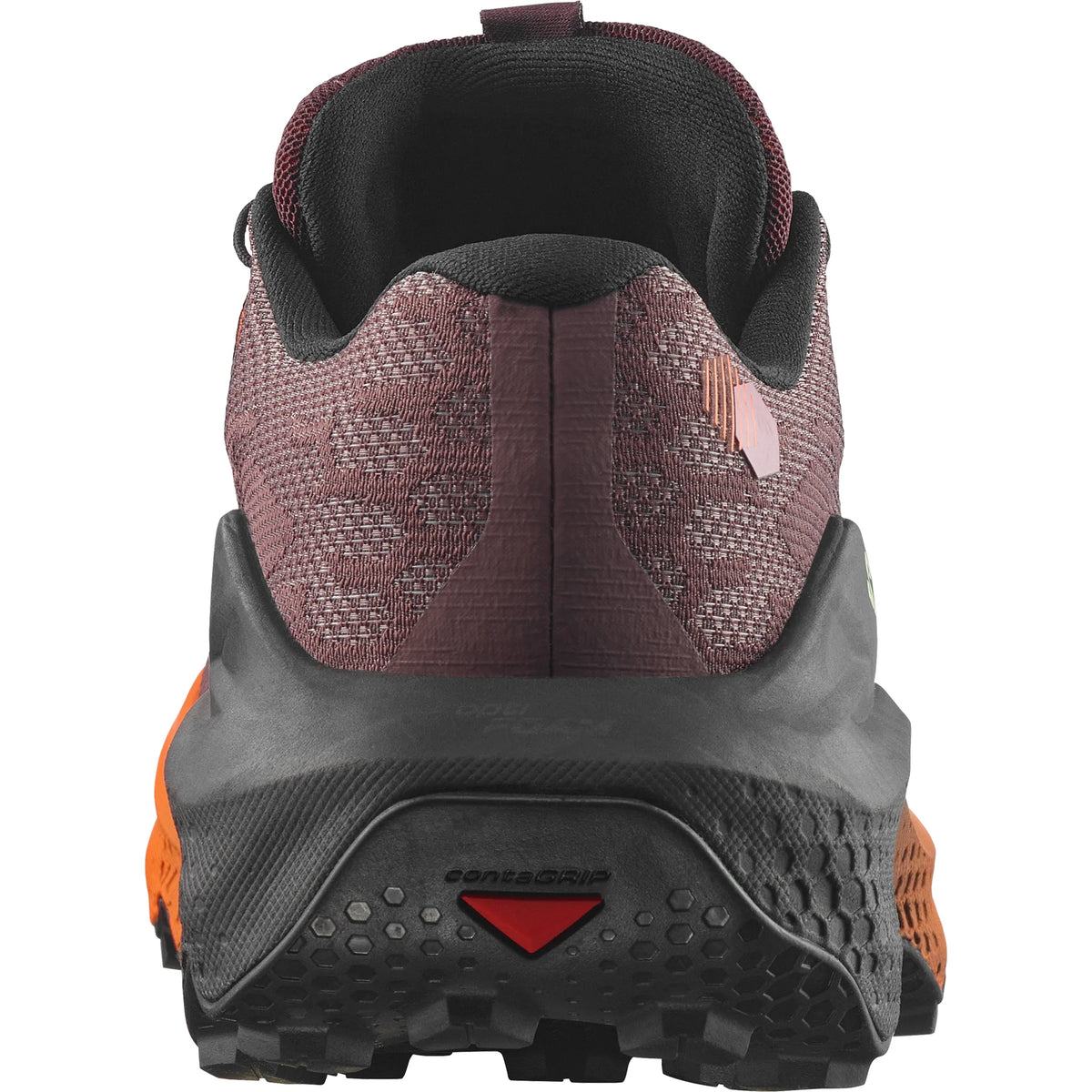 Salomon Ultra Glide 4 chaussures de course à pied trail femme – Huckleberry / Black / Red Orange (vue produit 3)