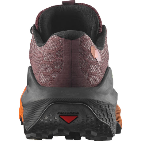 Salomon Ultra Glide 4 chaussures de course à pied trail femme – Huckleberry / Black / Red Orange (vue produit 3)