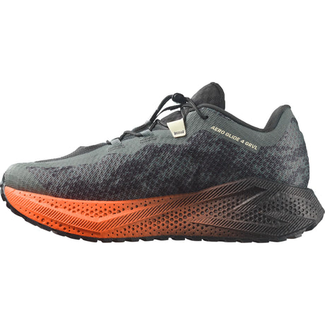 Salomon Aero Glide 4 GRVL chaussures de course à pied homme - Urban Chic / Black / Lime Cream
