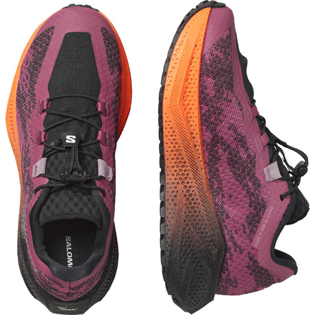 Salomon Aero Glide 4 GRVL chaussures de course à pied femme - Nocturne / Black / Dusky Orchid
