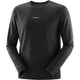 Salomon SHAKEout Core t-shirt de course à manches longues pour homme - Deep Black
