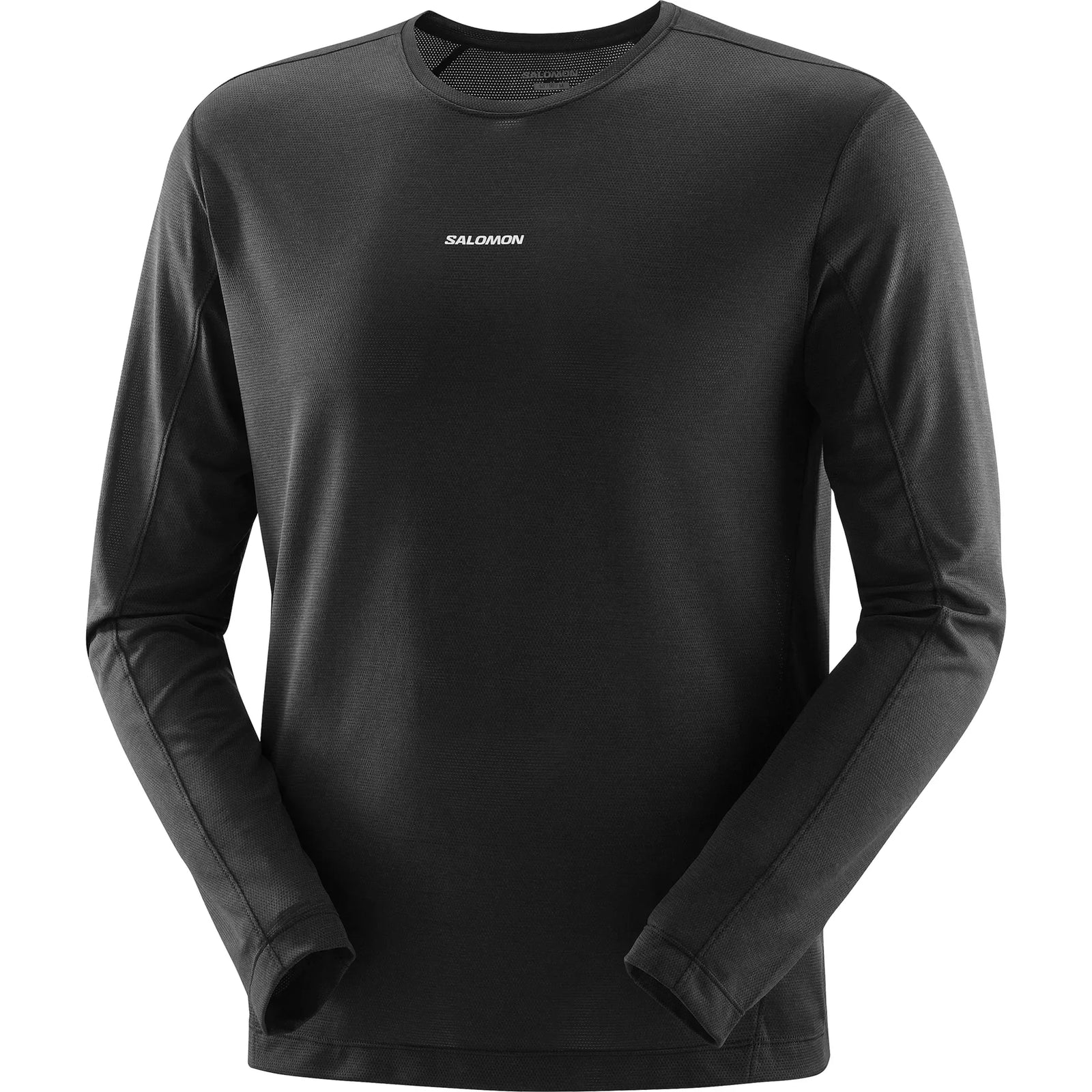 Salomon SHAKEout Core t-shirt de course à manches longues pour homme - Deep Black
