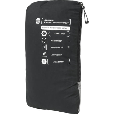Salomon Bonatti Waterproof veste imperméable pour femme - Deep Black