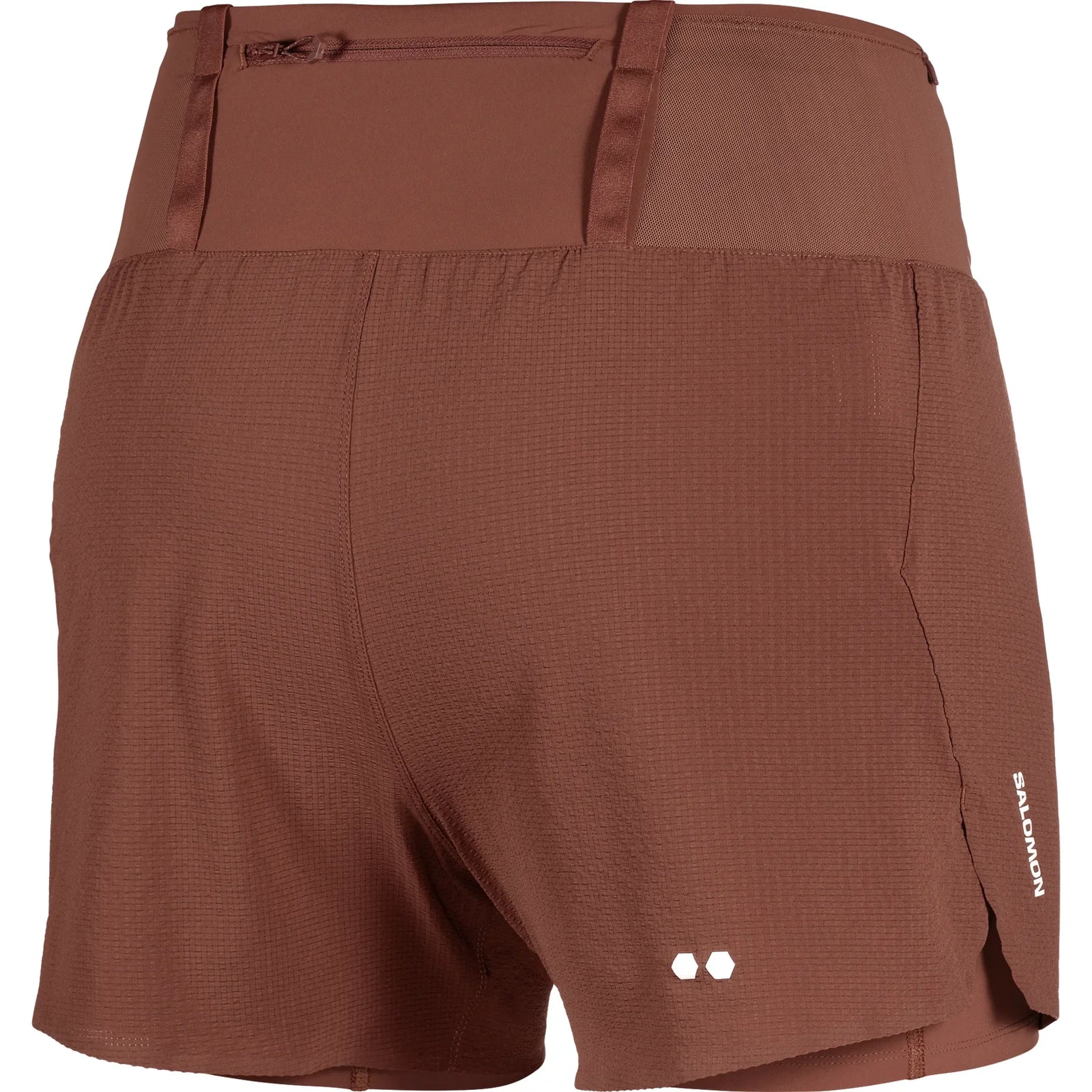 Salomon Sense Aero 2-en-1 short de trail 5 po pour femme - Burnt Umber