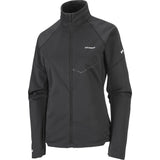 Salomon Sense Aero Softshell running jacket for women - Deep Black - front view