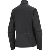 Salomon Sense Aero Softshell running jacket for women - Deep Black - back view