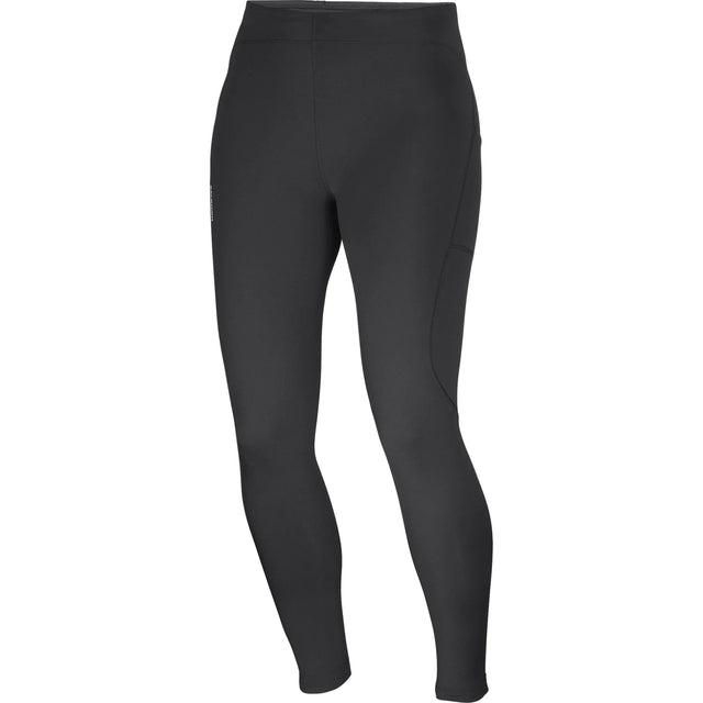 Salomon SHAKEout Core Warm collant de course 28 po pour femme - Deep Black - vue de face