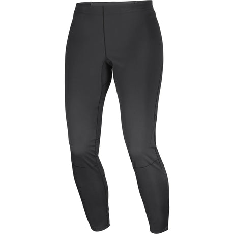 Salomon Sense Aero Softshell running tights for women - Deep Black - front view