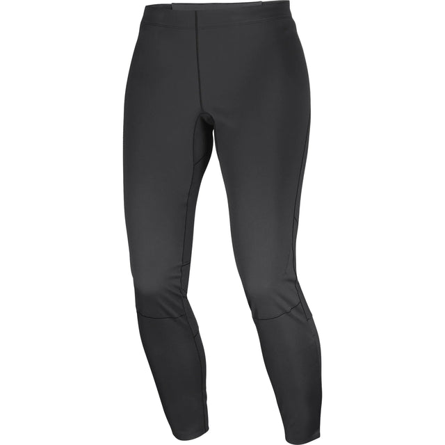 Salomon Sense Aero Softshell running tights for women - Deep Black - front view