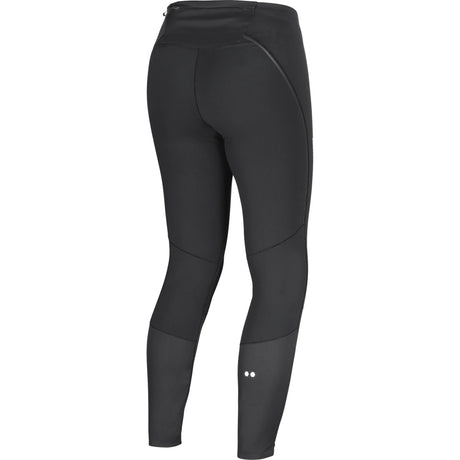 Salomon Sense Aero Softshell running tights for women - Deep Black - back view