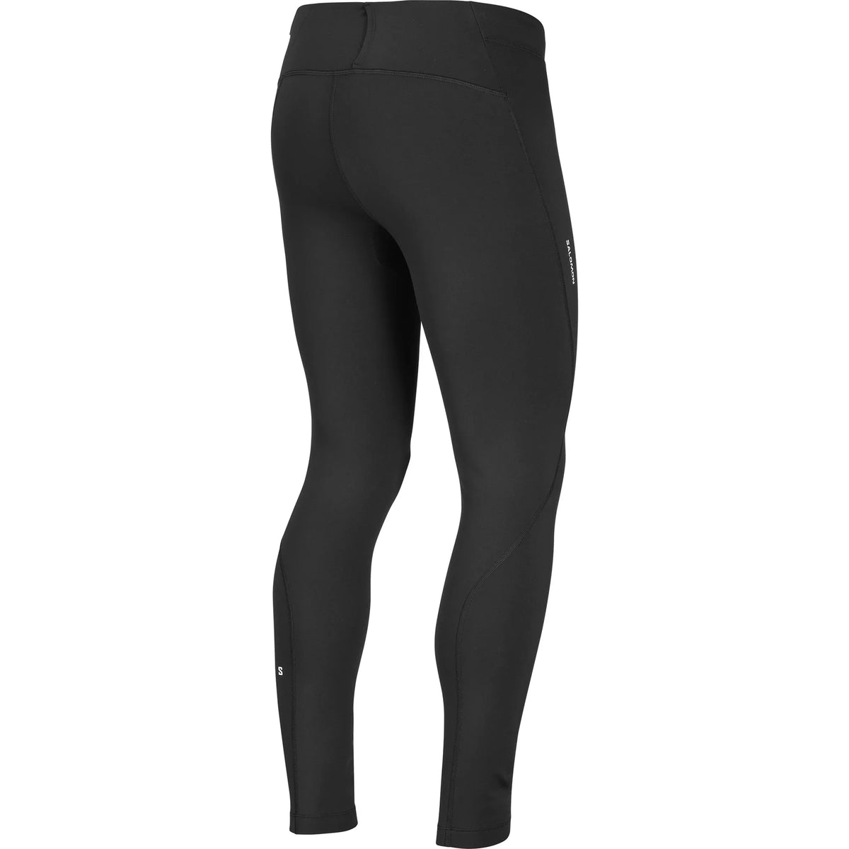 Salomon SHAKEout Core Warm collant de course pour homme - Deep Black - vue de dos
