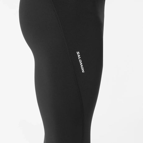 Salomon SHAKEout Core Warm collant de course pour homme - Deep Black - porté